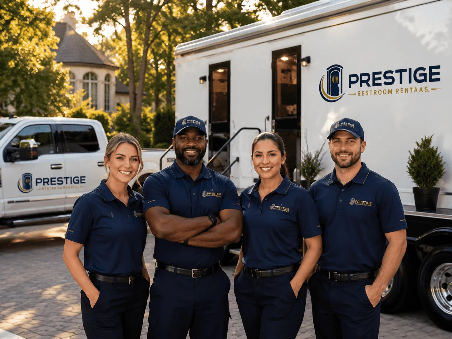 Trusted Luxury Portable Restrooms company in Rake, IA